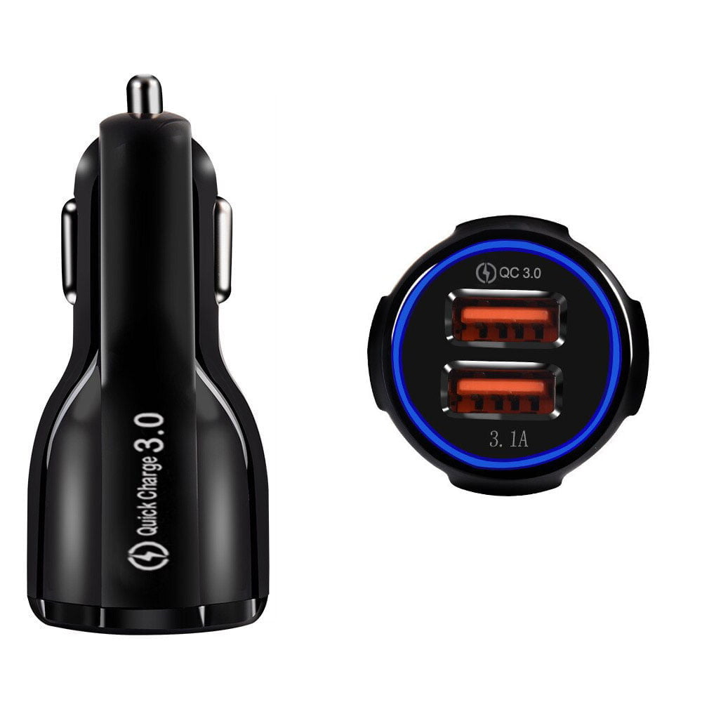 USB konverter för cigarettändaruttag med snabbladdning