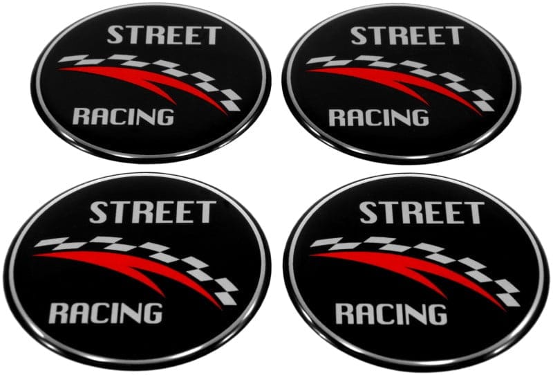Dekal för centrumkåpa - Street Racing