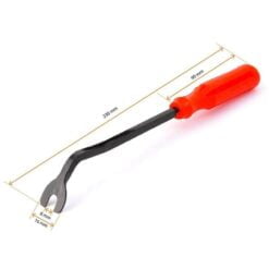 Metallverktyg för borttagning av plastclips